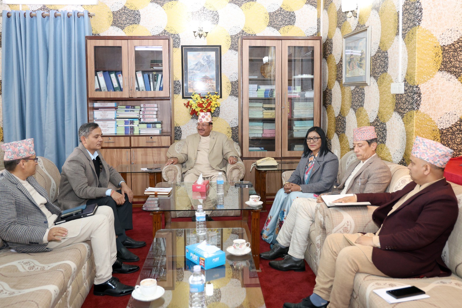 निर्वाचनको सुरक्षा अवस्थाबारे छलफल