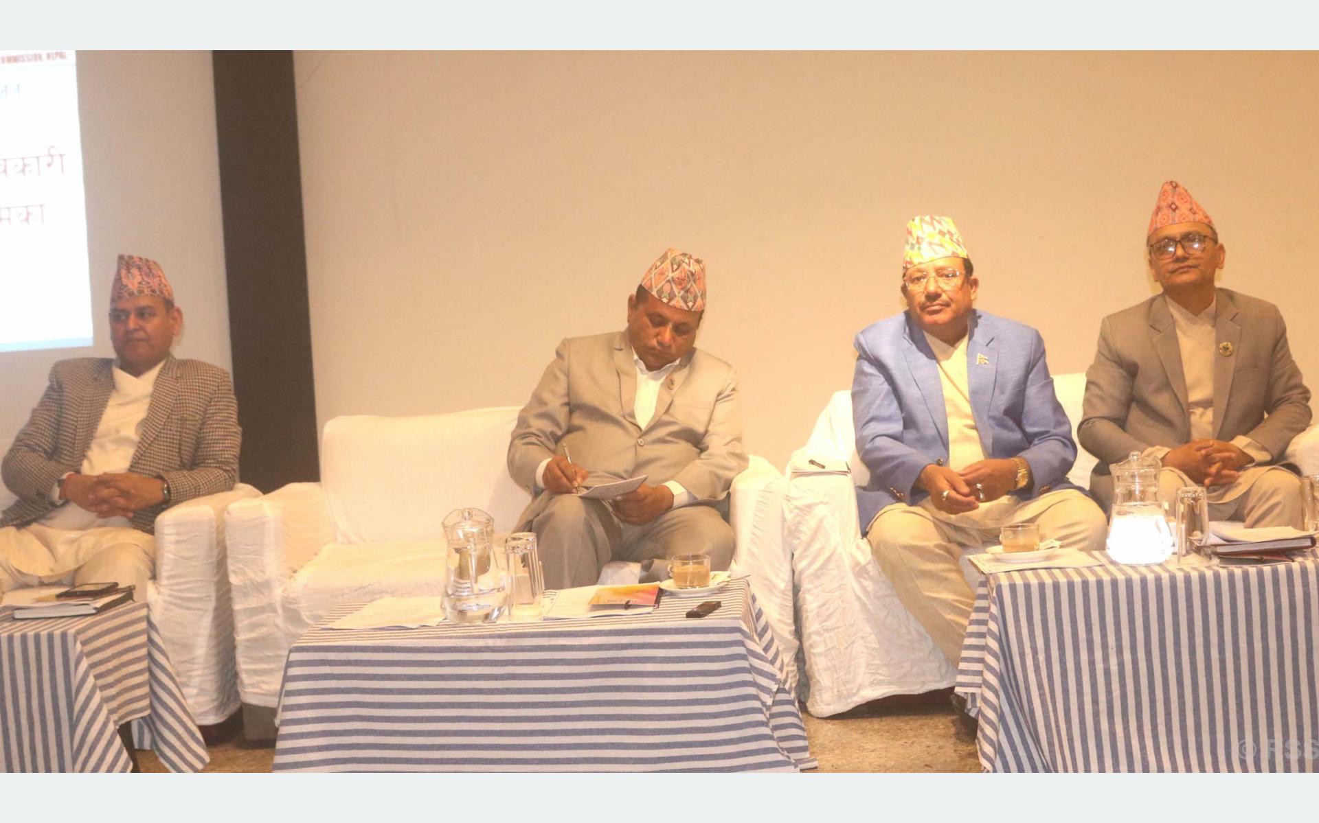 निर्वाचन प्रक्रियालाई शान्तिपूर्ण, निष्पक्ष र विश्वसनीय बनाउन सबैको सहयोग आवश्यकः कार्यवाहक प्रमुख निर्वाचन आयुक्त रामप्रसाद भण्डारी